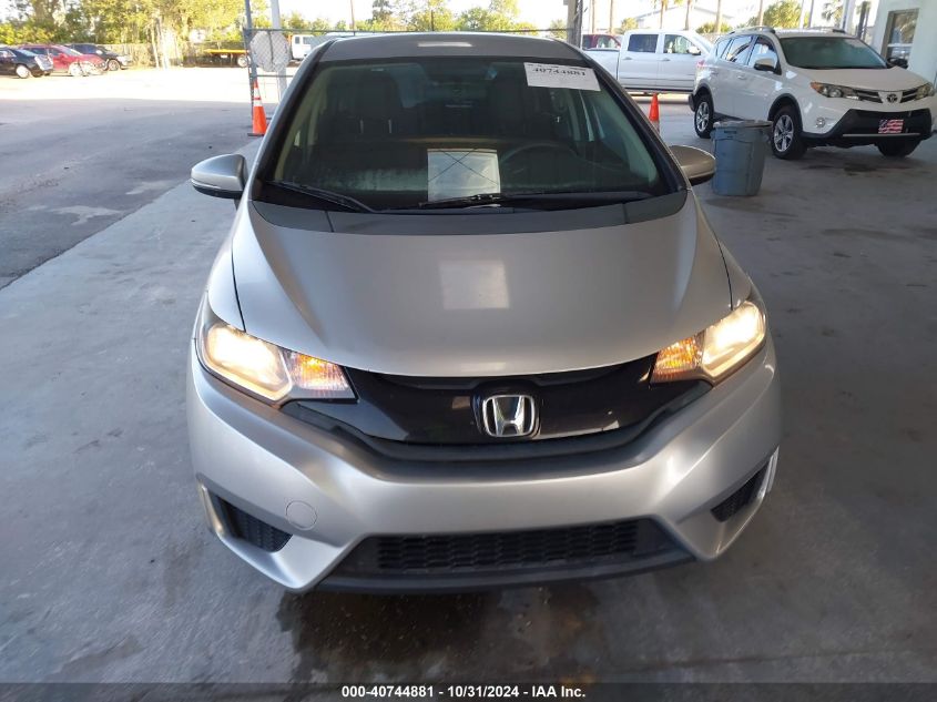 2015 Honda Fit Lx VIN: 3HGGK5H58FM748654 Lot: 40744881