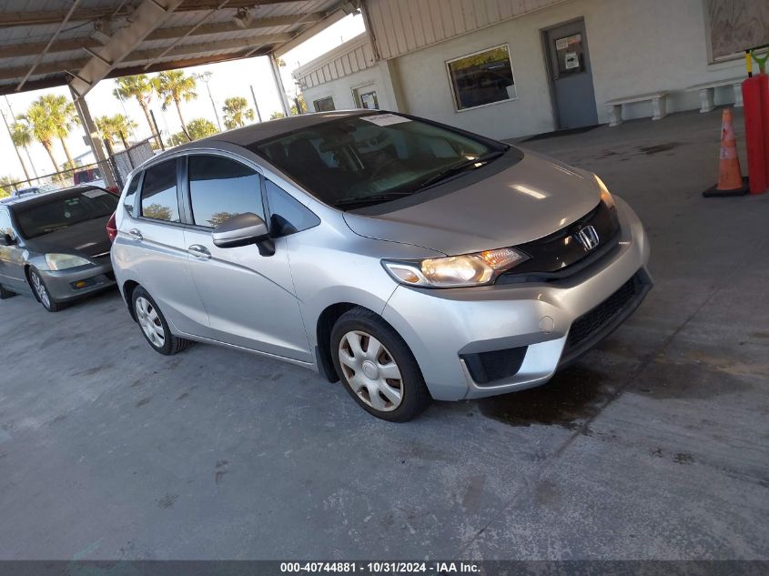 2015 Honda Fit Lx VIN: 3HGGK5H58FM748654 Lot: 40744881