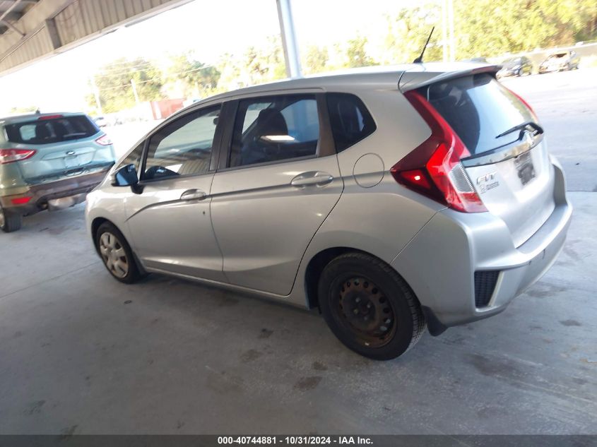 2015 Honda Fit Lx VIN: 3HGGK5H58FM748654 Lot: 40744881