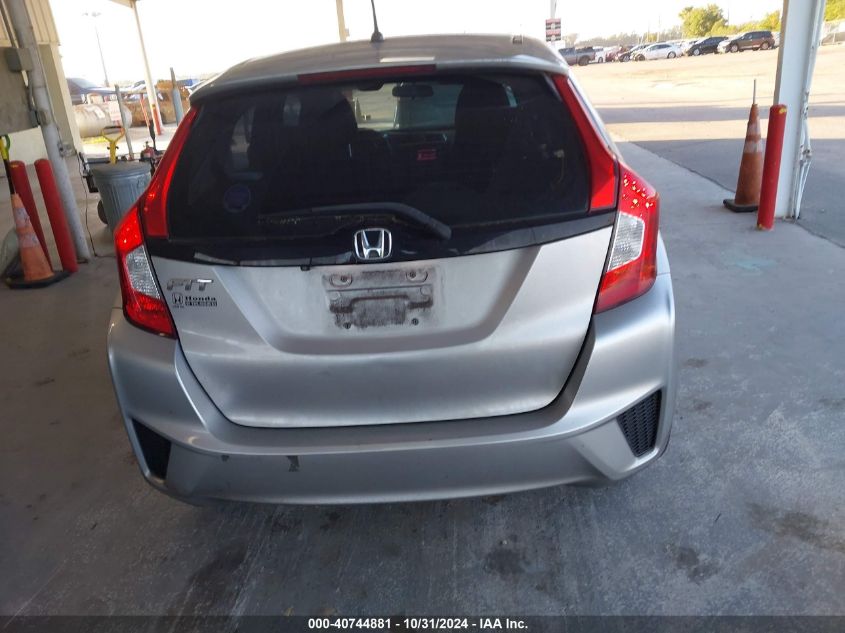 2015 Honda Fit Lx VIN: 3HGGK5H58FM748654 Lot: 40744881