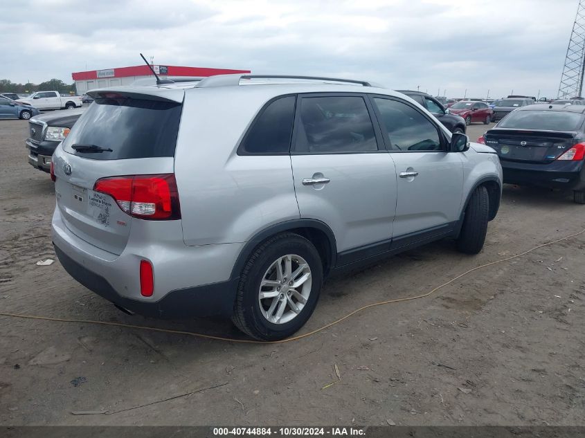 2014 Kia Sorento Lx VIN: 5XYKT3A66EG471897 Lot: 40744884