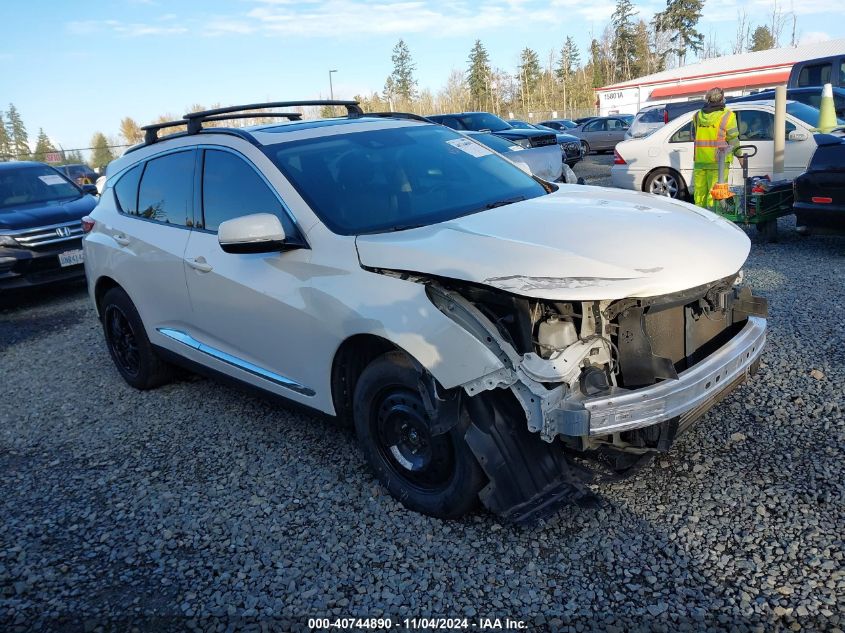 2019 Acura Rdx Standard VIN: 5J8TC2H38KL044555 Lot: 40744890