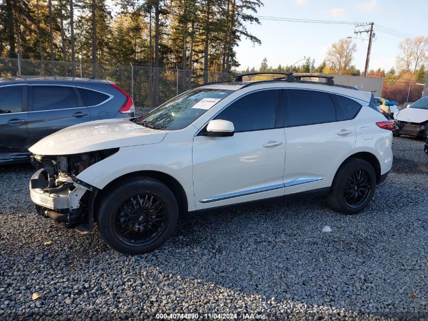 2019 Acura Rdx Standard VIN: 5J8TC2H38KL044555 Lot: 40744890