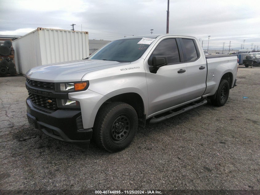 Vin: 1gcrwaef3kz246340, lot: 41234305, chevrolet silverado 1500 work truck 20192