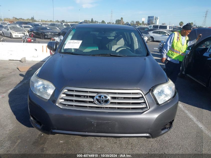 2010 Toyota Highlander VIN: 5TDZA3EH9AS002610 Lot: 40744910