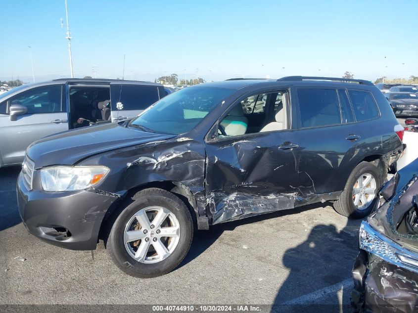 2010 Toyota Highlander VIN: 5TDZA3EH9AS002610 Lot: 40744910