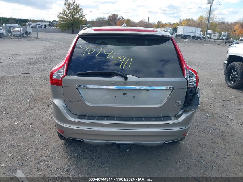 2016 Volvo Xc60 T5 Platinum VIN: YV4612RM2G2866822 Lot: 40744911