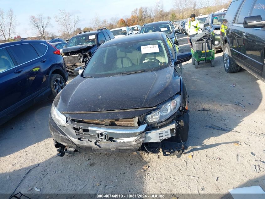 2017 Honda Civic Ex-T VIN: 19XFC1F3XHE015214 Lot: 40744919