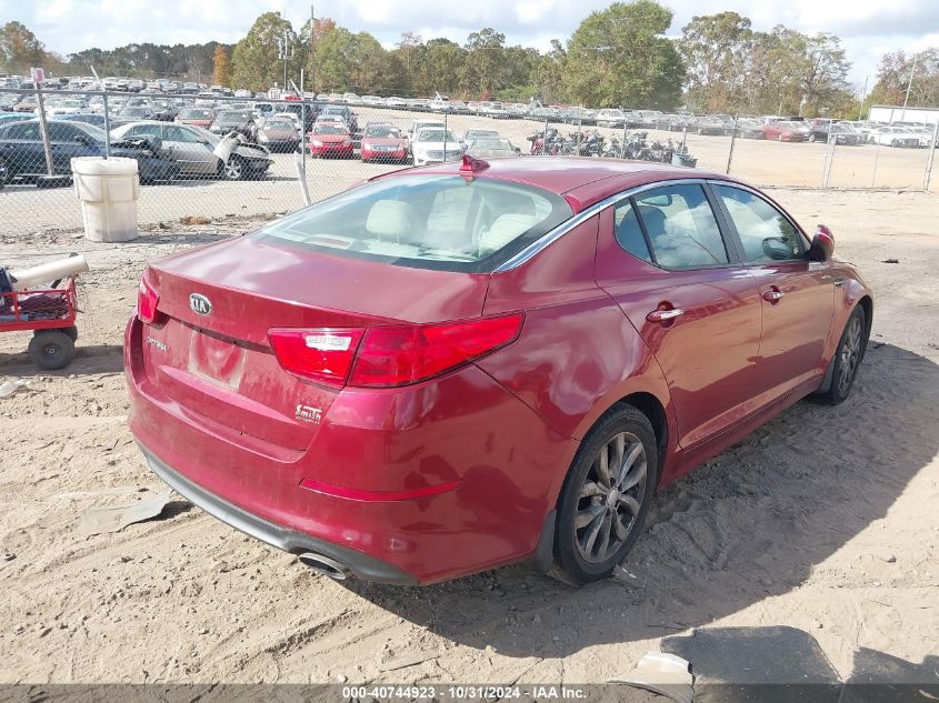 2014 KIA OPTIMA EX - 5XXGN4A70EG294850