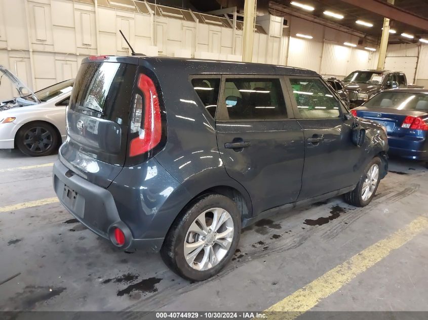 VIN KNDJP3A57E7032969 2014 KIA Soul, + no.4