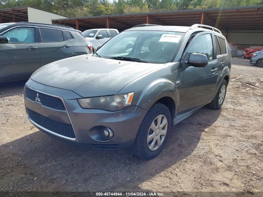 2012 Mitsubishi Outlander Es VIN: JA4AS2AW7CU012439 Lot: 40744944