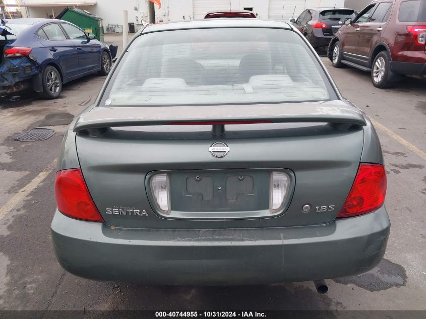 2005 Nissan Sentra 1.8S VIN: 3N1CB51DX5L461757 Lot: 40744955