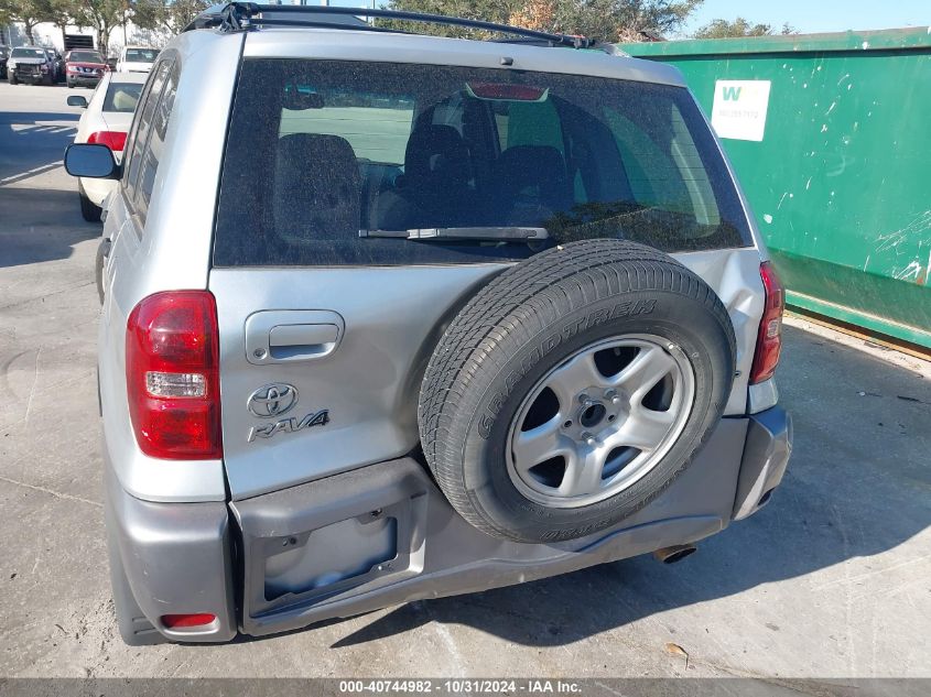 2004 Toyota Rav4 VIN: JTEHD20V046019998 Lot: 40744982