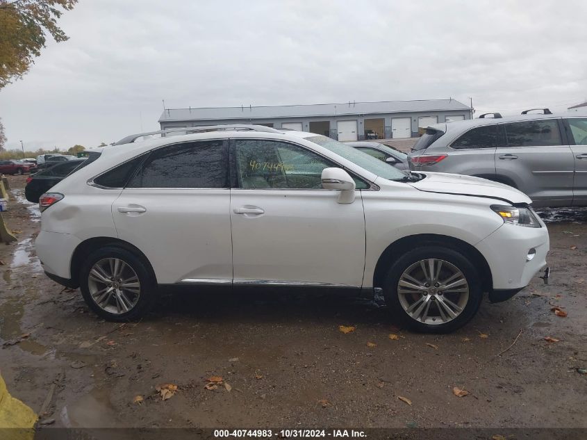 2015 Lexus Rx 350 VIN: JTJZK1BA6F2422278 Lot: 40744983