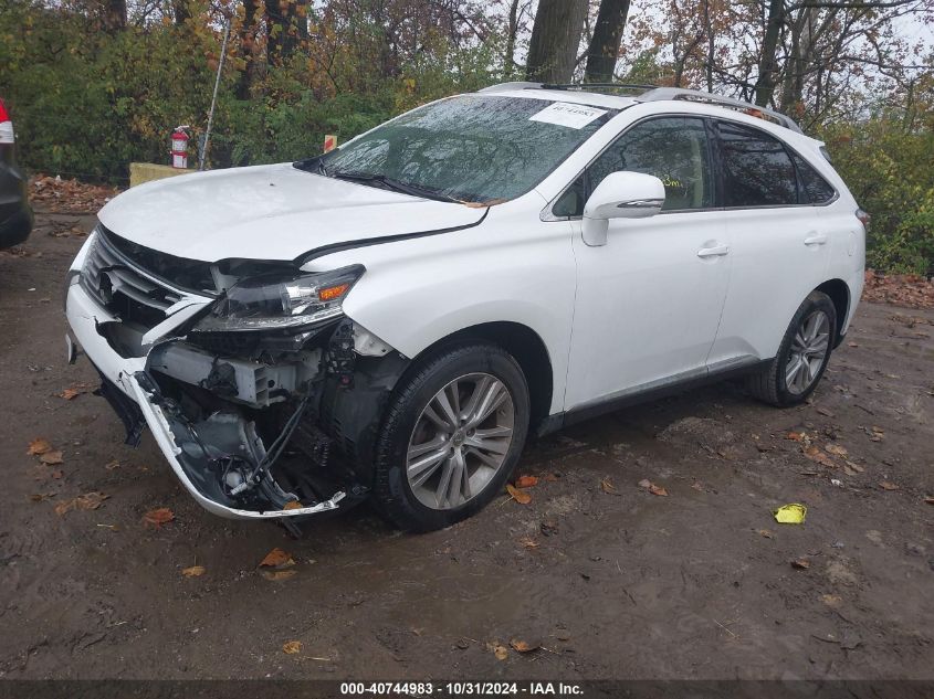 VIN JTJZK1BA6F2422278 2015 Lexus RX, 350 no.2