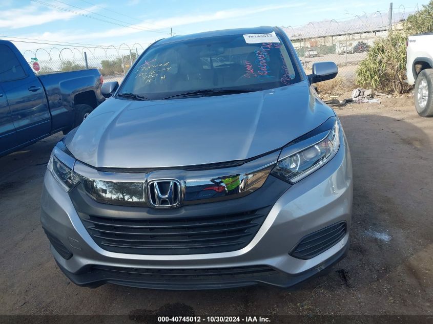 2022 Honda Hr-V 2Wd Lx VIN: 3CZRU5H30NM716757 Lot: 40745012