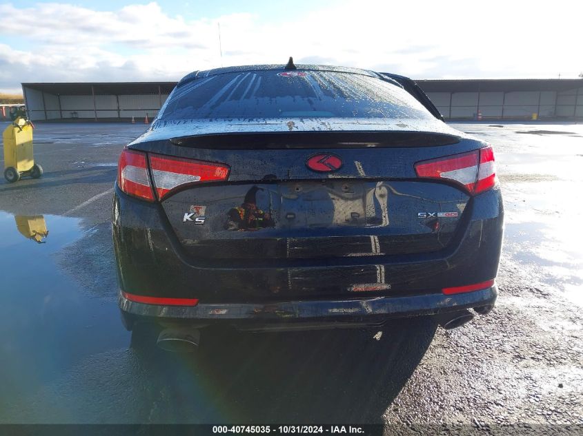 2012 Kia Optima Sx VIN: 5XXGR4A6XCG028101 Lot: 40745035