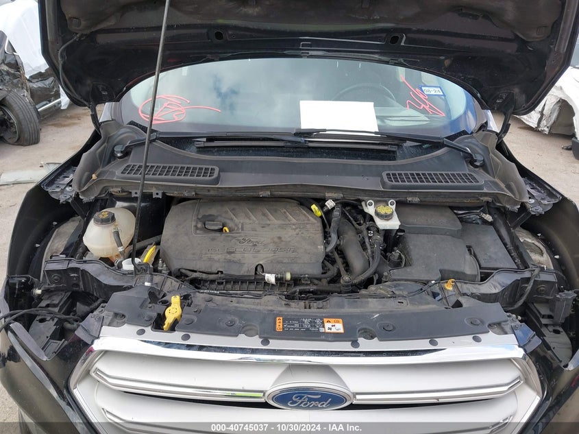 VIN 1FMCU0HD4JUB71851 2018 FORD ESCAPE SEL