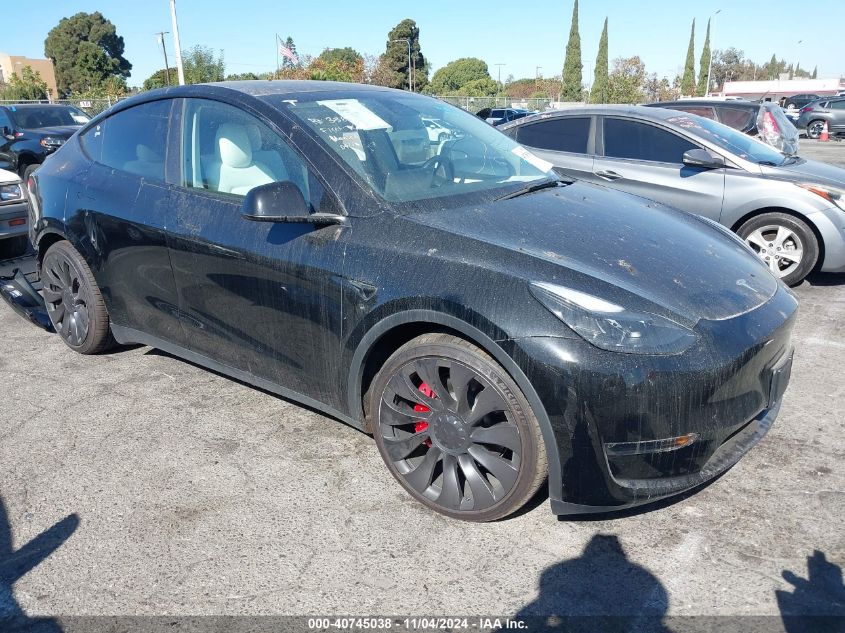 2023 TESLA MODEL Y PERFORMANCE DUAL MOTOR ALL-WHEEL DRIVE - 7SAYGDEF5PF663940