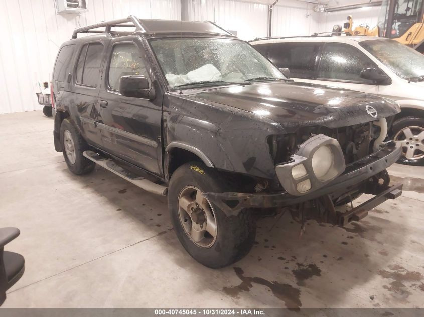 2002 Nissan Xterra Xe VIN: 5N1ED28Y12C524755 Lot: 40745045