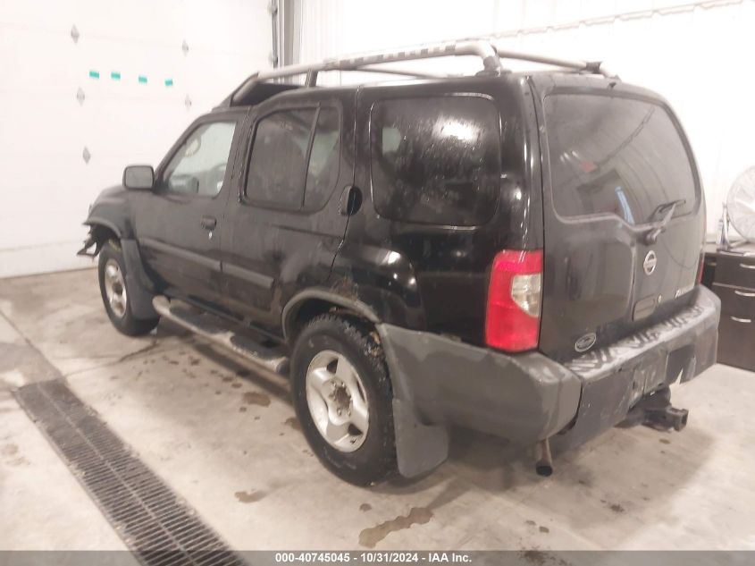 2002 Nissan Xterra Xe VIN: 5N1ED28Y12C524755 Lot: 40745045