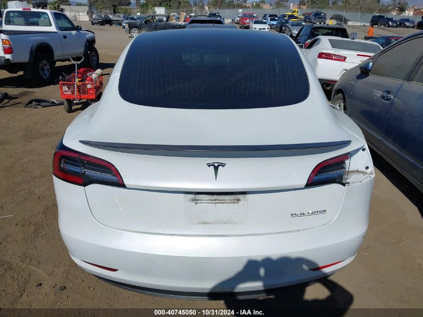 2020 Tesla Model 3 Performance Dual Motor All-Wheel Drive VIN: 5YJ3E1EC4LF624140 Lot: 40745050