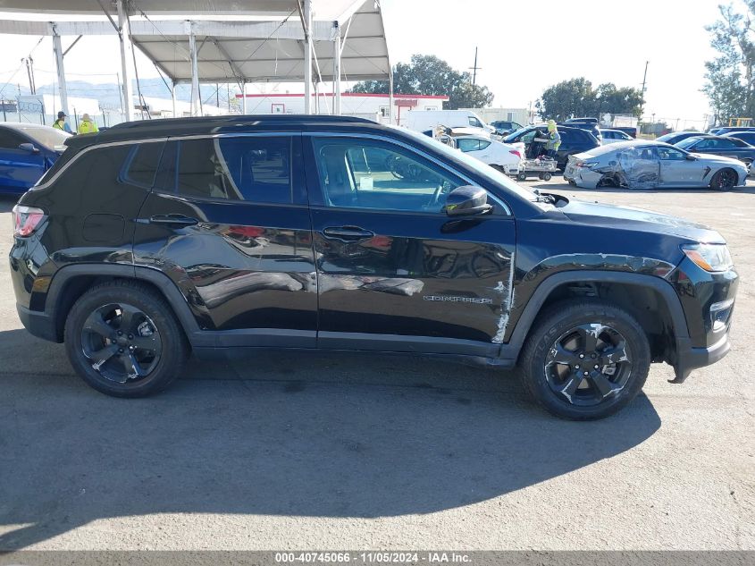 2018 Jeep Compass Latitude Fwd VIN: 3C4NJCBB5JT489048 Lot: 40745066