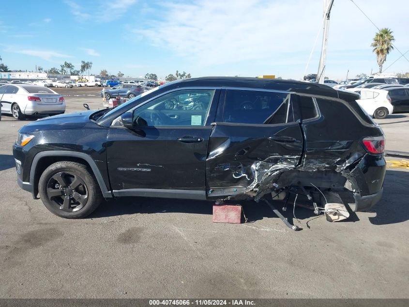 2018 Jeep Compass Latitude Fwd VIN: 3C4NJCBB5JT489048 Lot: 40745066