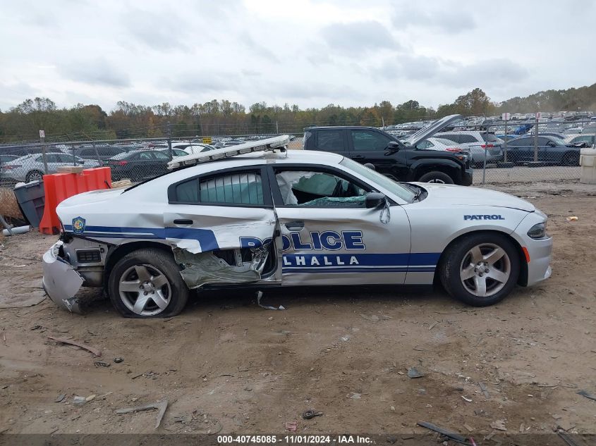 2019 Dodge Charger Police Rwd VIN: 2C3CDXAT3KH581760 Lot: 40745085