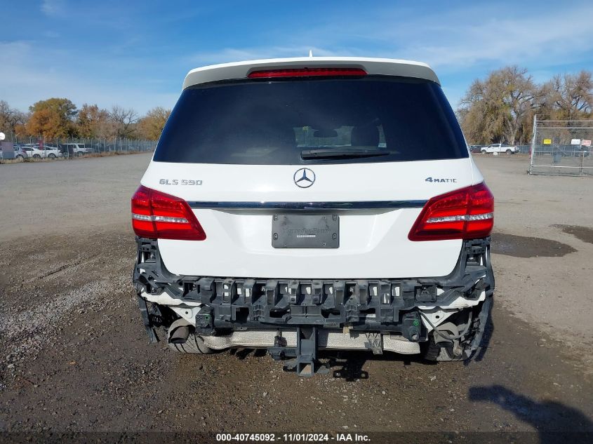 2019 Mercedes-Benz Gls 550 4Matic VIN: 4JGDF7DE3KB240662 Lot: 40745092