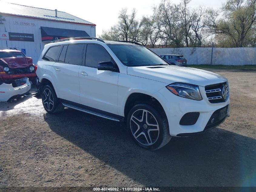 VIN 4JGDF7DE3KB240662 2019 Mercedes-Benz GLS 550, 4... no.1