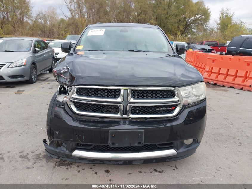 2013 Dodge Durango Crew VIN: 1C4RDHDG8DC592706 Lot: 40745114