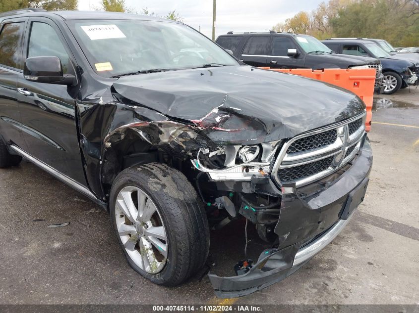 2013 Dodge Durango Crew VIN: 1C4RDHDG8DC592706 Lot: 40745114