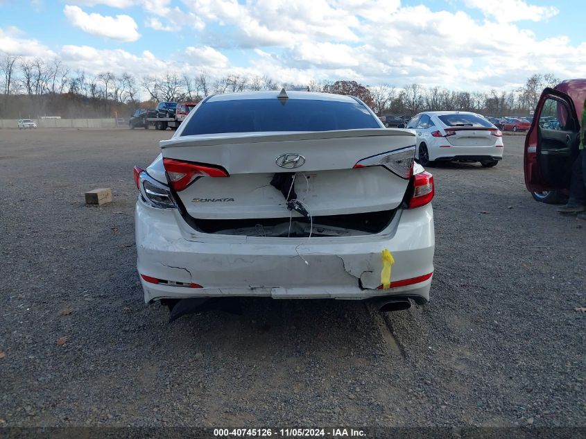 2016 Hyundai Sonata Se VIN: 5NPE24AF7GH338020 Lot: 40745126