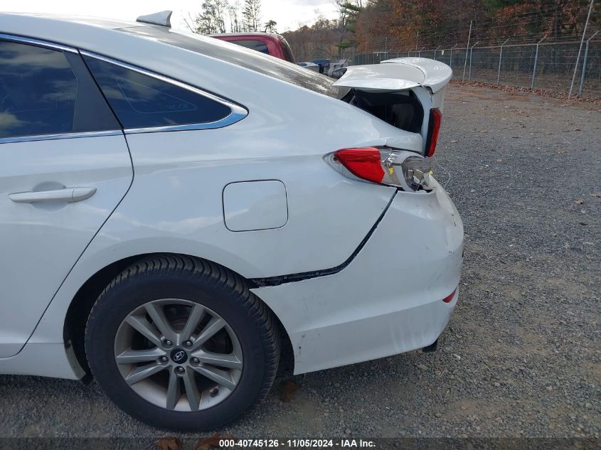 2016 Hyundai Sonata Se VIN: 5NPE24AF7GH338020 Lot: 40745126