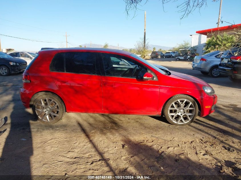 2012 Volkswagen Golf 2.5L 4-Door VIN: WVWDB7AJ3CW039064 Lot: 40745149