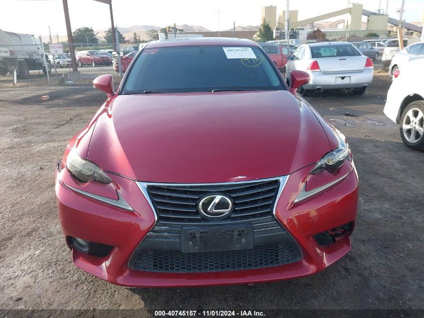 2014 Lexus Is 250 VIN: JTHBF1D23E5021801 Lot: 40745157