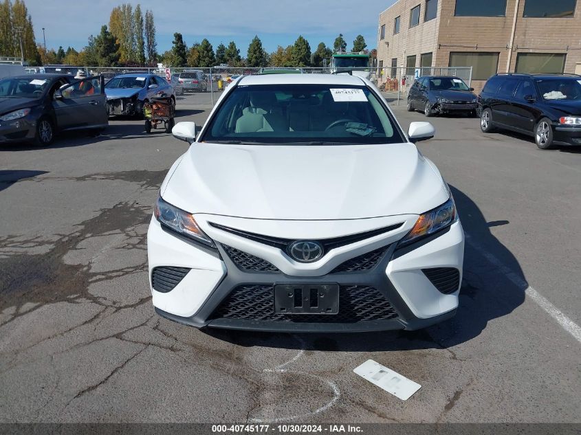 2018 Toyota Camry Se VIN: 4T1B11HK1JU065267 Lot: 40745177