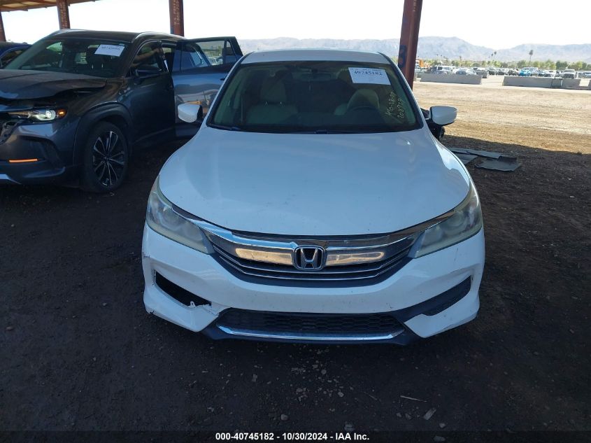 2016 Honda Accord Lx VIN: 1HGCR2F35GA208929 Lot: 40745182