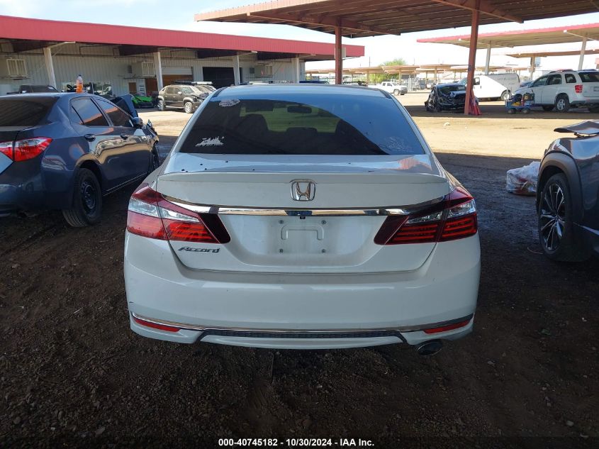 2016 Honda Accord Lx VIN: 1HGCR2F35GA208929 Lot: 40745182