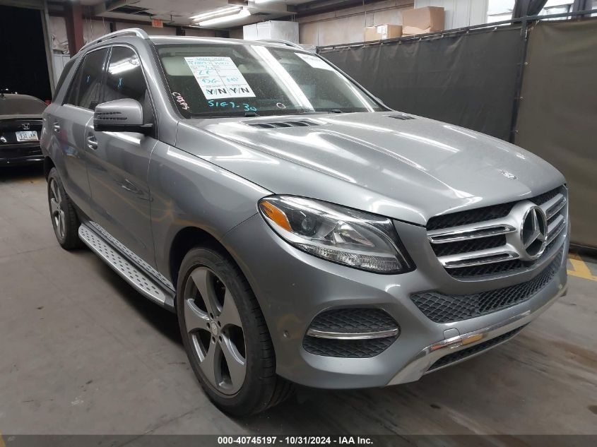 VIN 4JGDA5JB4GA772707 2016 Mercedes-Benz GLE 350 no.1