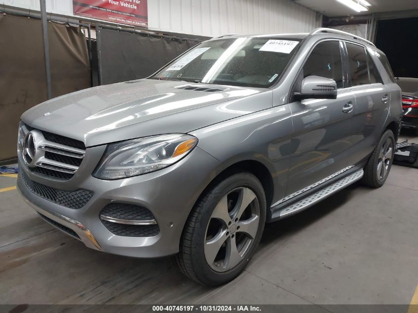 VIN 4JGDA5JB4GA772707 2016 Mercedes-Benz GLE 350 no.2