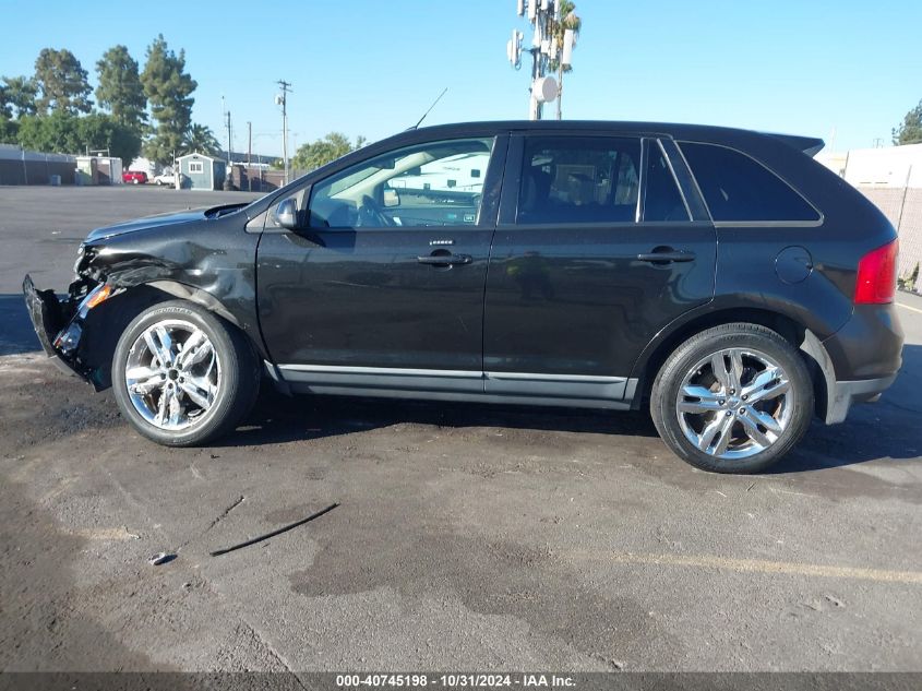 2013 Ford Edge Sel VIN: 2FMDK3JCXDBA97942 Lot: 40745198