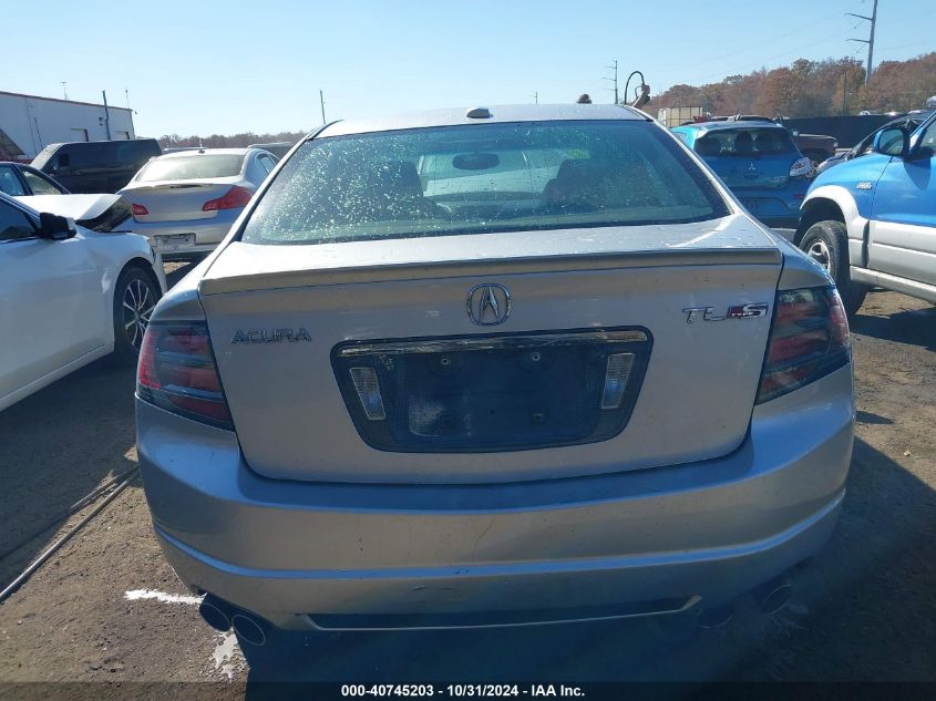 2008 Acura Tl Type S VIN: 19UUA76538A048934 Lot: 40745203