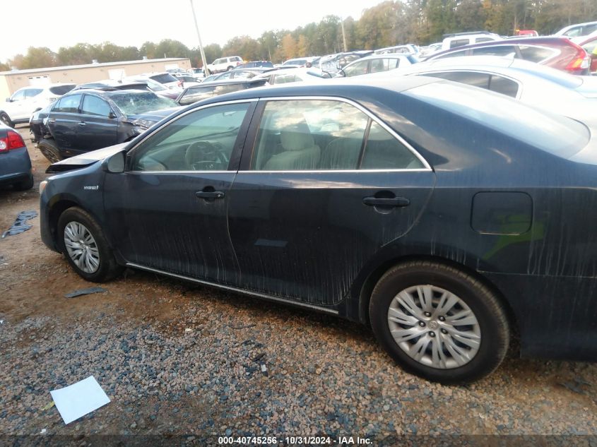 2012 Toyota Camry Hybrid Le VIN: 4T1BD1FK6CU035436 Lot: 40745256