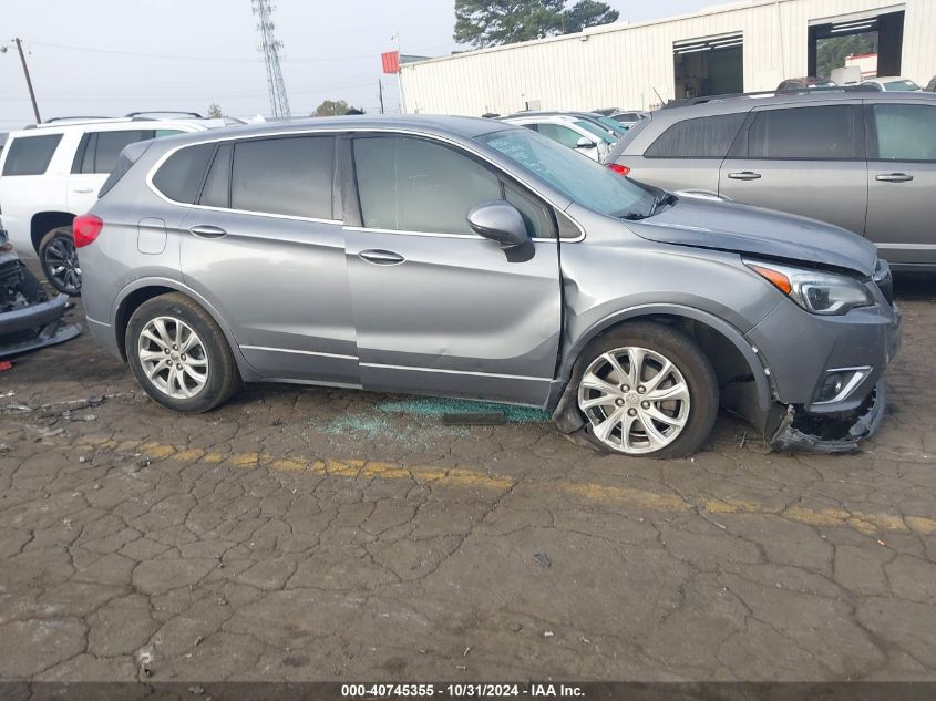 2019 Buick Envision Fwd Preferred VIN: LRBFXBSA1KD004589 Lot: 40745355