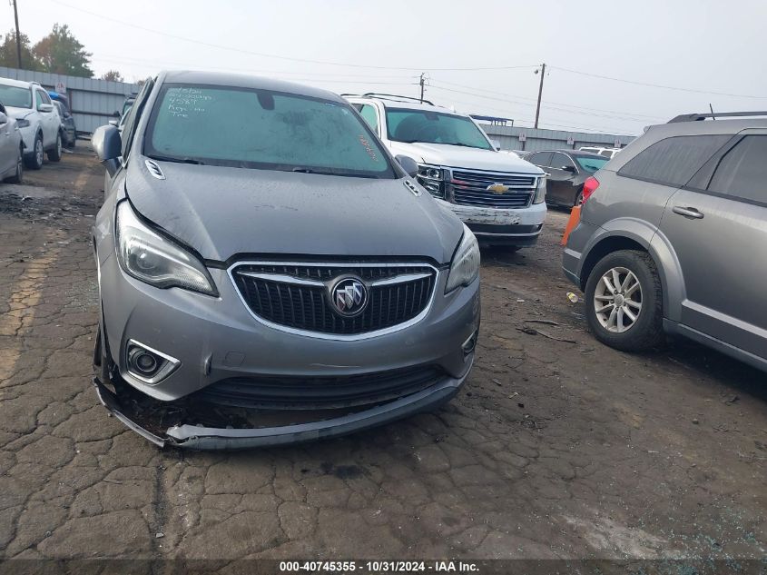 2019 Buick Envision Fwd Preferred VIN: LRBFXBSA1KD004589 Lot: 40745355