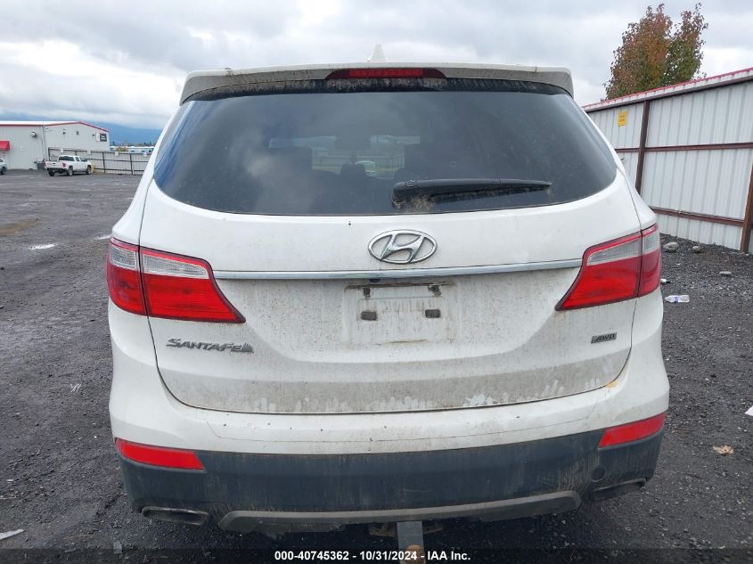 2014 Hyundai Santa Fe Gls VIN: KM8SMDHFXEU037971 Lot: 40745362