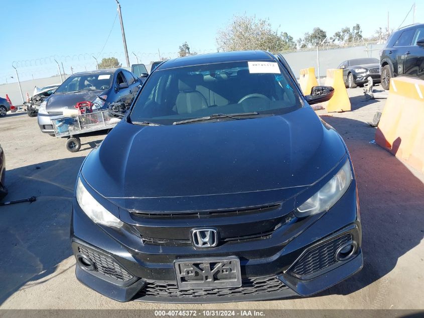 2018 Honda Civic Ex VIN: SHHFK7H55JU401011 Lot: 40745372