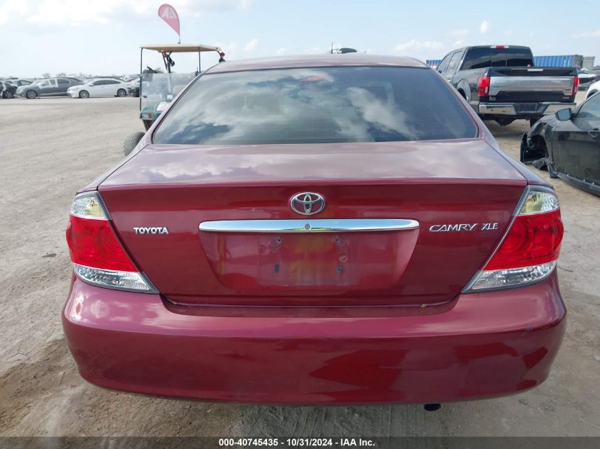 2005 Toyota Camry Xle VIN: 4T1BE32K95U058405 Lot: 40745435